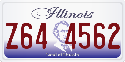 IL license plate Z644562