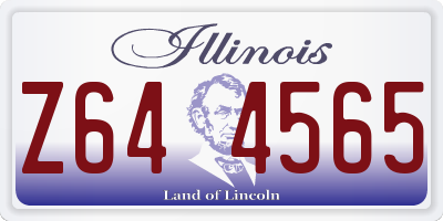 IL license plate Z644565