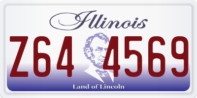 IL license plate Z644569