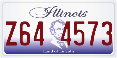 IL license plate Z644573