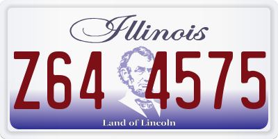 IL license plate Z644575