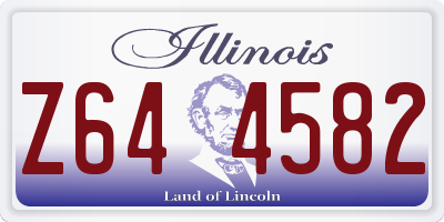 IL license plate Z644582