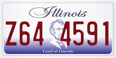 IL license plate Z644591
