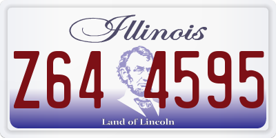 IL license plate Z644595
