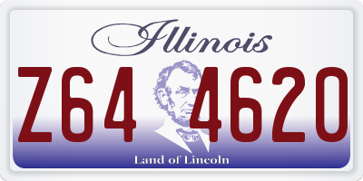 IL license plate Z644620