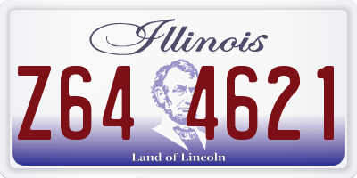 IL license plate Z644621