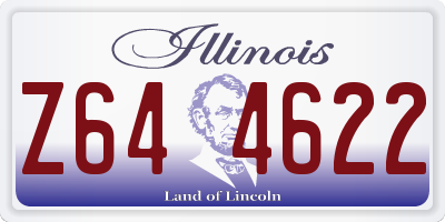 IL license plate Z644622