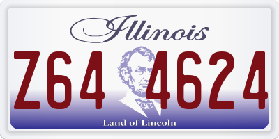 IL license plate Z644624