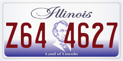 IL license plate Z644627