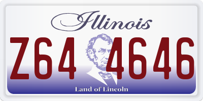 IL license plate Z644646