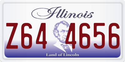 IL license plate Z644656