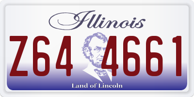 IL license plate Z644661