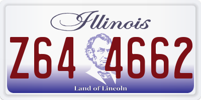 IL license plate Z644662