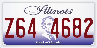 IL license plate Z644682