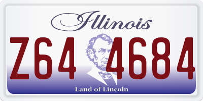 IL license plate Z644684