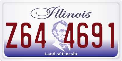 IL license plate Z644691