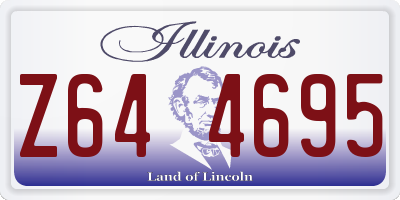 IL license plate Z644695