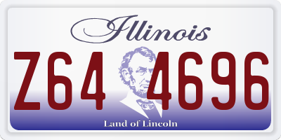 IL license plate Z644696