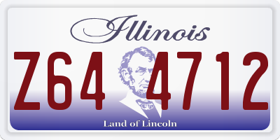 IL license plate Z644712
