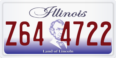 IL license plate Z644722