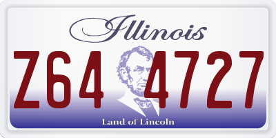 IL license plate Z644727
