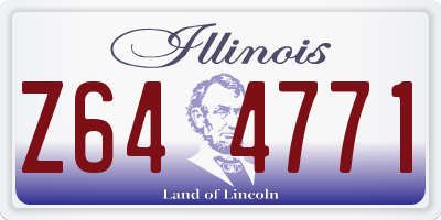 IL license plate Z644771