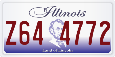 IL license plate Z644772