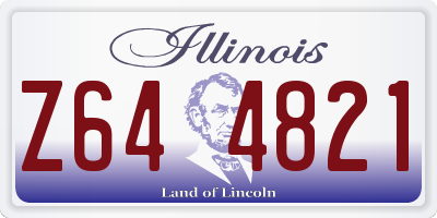 IL license plate Z644821