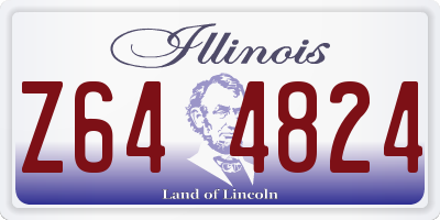 IL license plate Z644824