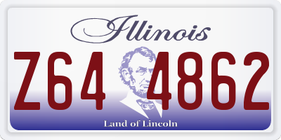 IL license plate Z644862