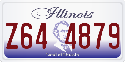 IL license plate Z644879
