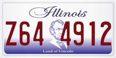 IL license plate Z644912
