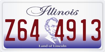 IL license plate Z644913