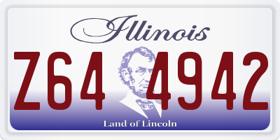 IL license plate Z644942