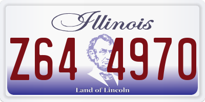 IL license plate Z644970