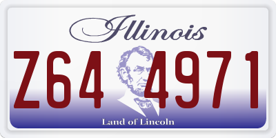 IL license plate Z644971
