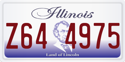 IL license plate Z644975