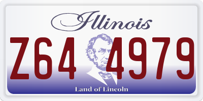 IL license plate Z644979