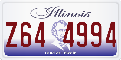 IL license plate Z644994