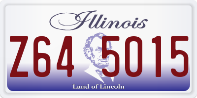 IL license plate Z645015