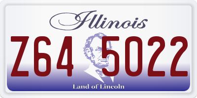 IL license plate Z645022