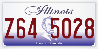 IL license plate Z645028