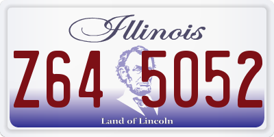 IL license plate Z645052