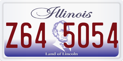 IL license plate Z645054