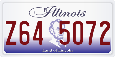IL license plate Z645072