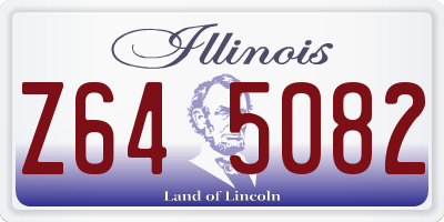 IL license plate Z645082
