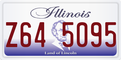 IL license plate Z645095