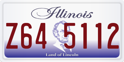 IL license plate Z645112