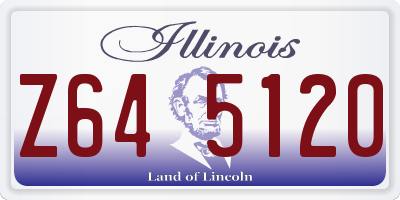 IL license plate Z645120