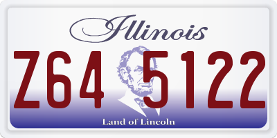 IL license plate Z645122